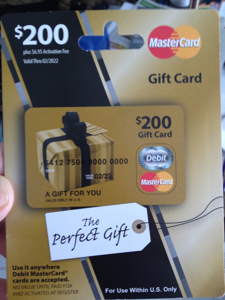 $200 US Bank Mastercard Gift Card